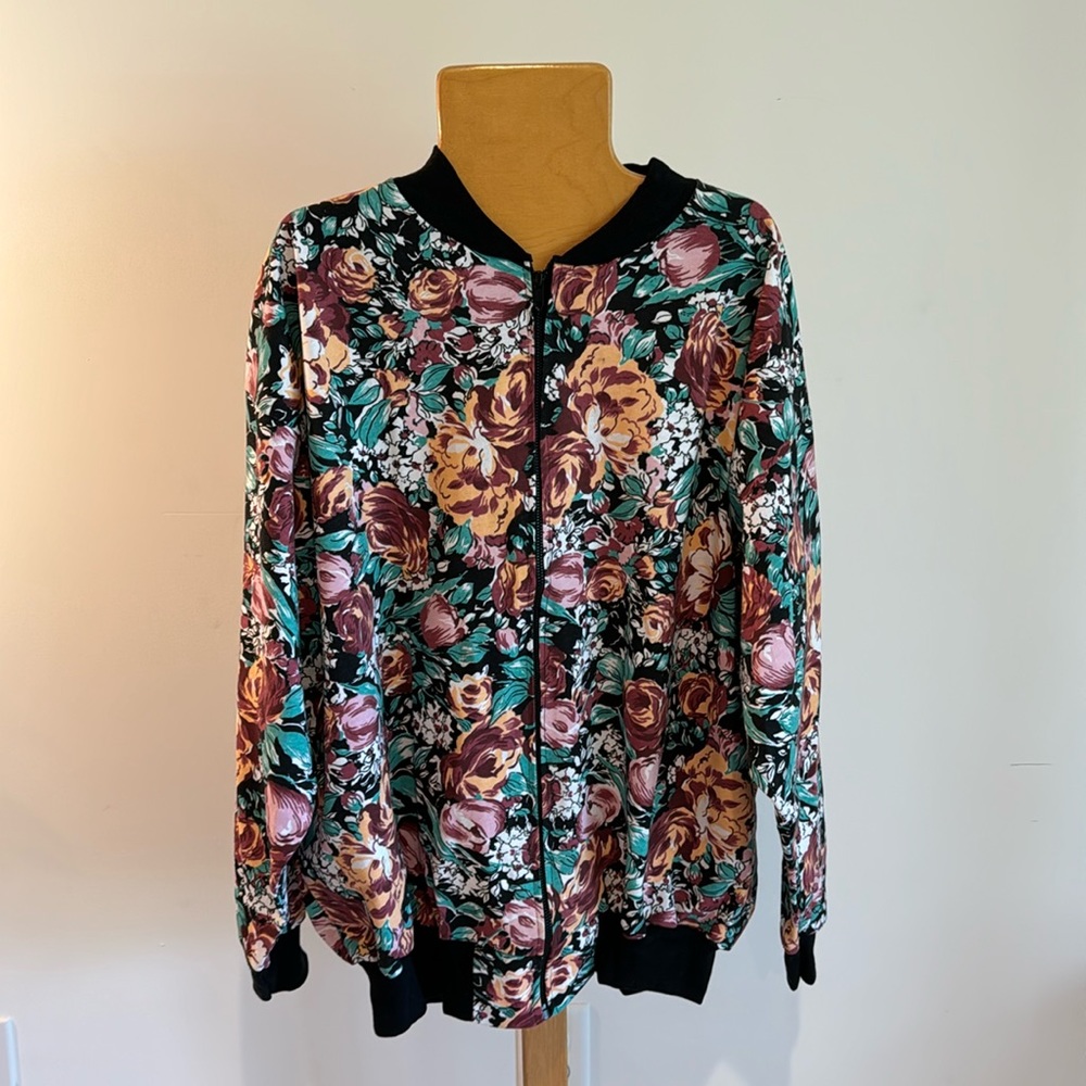 Floral Women's Bomber Jacket